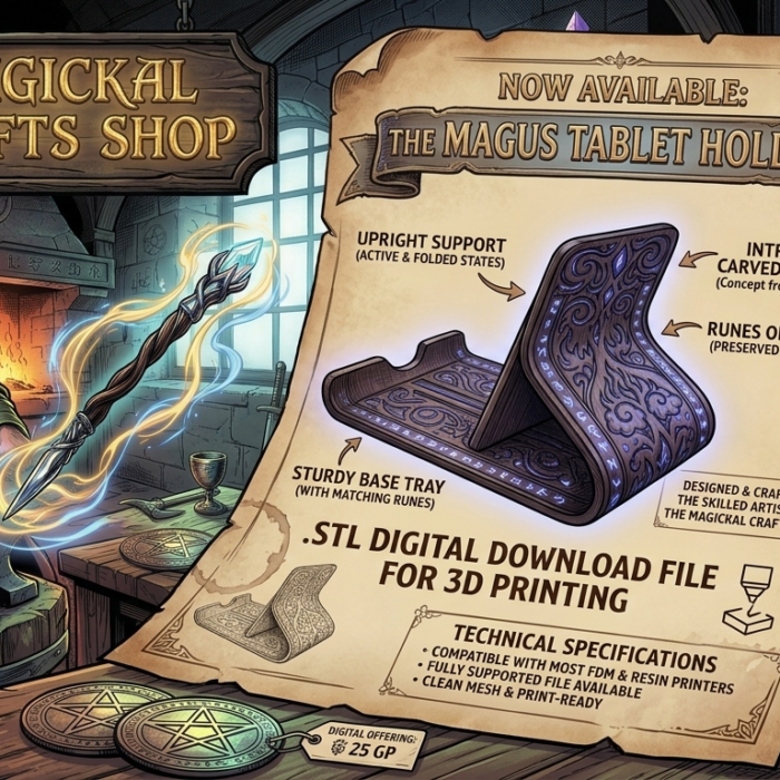 The Magus Tablet Holder
