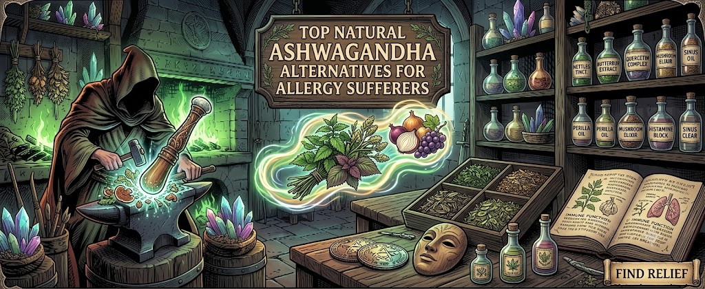 Top Natural Ashwagandha Alternatives for Allergy Sufferers
